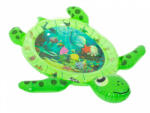 KIK Víz felfújható szenzoros szőnyeg teknős zöld