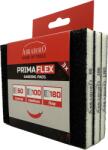 Abraboro PRIMAFLEX csiszolószivacs készlet, 124 x 98 x 12 mm, K60 / K100 / K180, 3 részes (030412400003) - goldentools