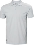 Helly Hansen MANCHESTER GALLÉROS PÓLÓ, világos szürke, 5XL (79167_910-5XL)