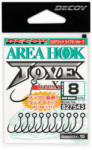 Decoy AREA HOOK TYPE-X AH-10 JOVE #8 barbless (szakáll nélküli) horog