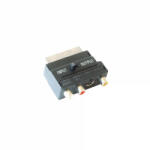 USE V 50SX Videó átalakító, 21 pólusó SCART dugó-3xRCA aljza+SVHS aljzat ( V 50SX ) (V 50SX)