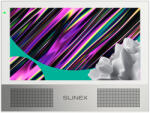 Slinex SONIK 7 videó kaputelefon beltéri egység 7" IPS 16: 9 kijelző monitor, fehér/ezüst (SONIK 7 S)