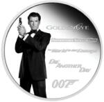  James Bond Legacy - Pierce Brosnan - 1 Oz ezüst Proof gyűjtői érme (készleten ápr. 29. )