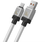 Baseus kábel USB Type-Cra CoolPlay gyors töltés 100W 2m fehér CAKW000702