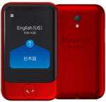 Pocketalk Intelligens PockeTalk Vocal digitális kétirányú fordító 170 nyelven és dialektusban, hang, szöveg, fényképek, Wi-Fi, 2, 4 hüvelykes érintőképernyő, 8 Gb, piros (PTRED)