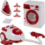  Kruzzel Háztartási gépek gyerekeknek mosógép, vasaló és porszívó 22570