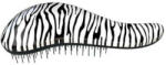 Dtangler Hajkefe fogantyúval Zebra White