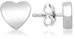 Brilio Silver Ezüst minimalista szív fülbevaló LME0818