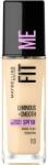Maybelline Highlighter smink Fit Me Luminous + Smooth SPF 18 (Foundation) 30 ml 110 Porcelain