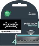 Wilkinson Sword Borotvabetét Quattro Titanium Bulldog Sensitive 4 db