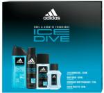 Adidas Ice Dive - EDT 50 ml + tusfürdő 250 ml + dezodor spray 150 ml + dezodor szórófejjel 75 ml - vivantis