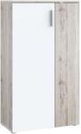 Kring Ankara Cipőtároló, 69x120x34 cm. 2 ajtós, homok/fehér színű
