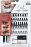 KISS Mesterséges dús szempillák 3D DIY Faux Extensions Lash Mapping Kit