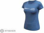 Sensor MERINO AIR HILLS női póló, riviéra kék (XL)