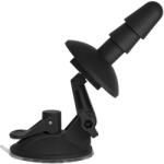Doc Johnson Deluxe Suction Cup Plug Accessory Black Dildo