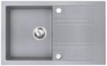 FDesign Carioca chiuvetă din granit 78x48 cm gri/grafit/onix FD9-13-4878-44 (FD913487844) Chiuveta