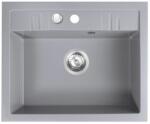 FDesign Carioca chiuvetă din granit 58x48 cm gri/grafit/onix FD9-11-4858-44 (FD911485844) Chiuveta