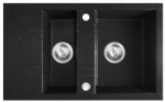 FDesign Carioca chiuvetă din granit 79x48 cm gri/grafit/onix FD9-15-4879-22 (FD915487922) Chiuveta