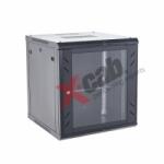 Xcab Cabinet metalic de perete 19", tip rack wallmount, 12U 600x450 mm, Xcab S Negru (Xcab-12U45S.9004)