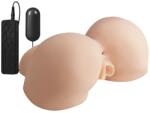 NMC Masturbator 2-in-1 Vagin + Anus Cu Vibratii XXX To-Go III