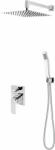 FDesign Brina set de duș ascuns cu duș de ploaie crom FD1-BRN-7PSET1-11 (FD1BRN7PSET111)