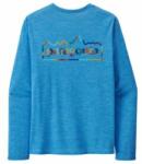 Patagonia L/S Cap Cool Daily Graphic Shirt Men Tricou cu mânecă lungă Patagonia Unity Fitz: Vessel Blue X-Dye L