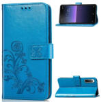  ART portofel ART Sony Xperia 10 II FLOWERS albastru