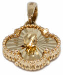 Ékszershop Vésett virágos arany medál (1277361)