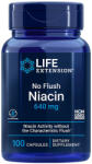 Life Extension No Flush Niacin 640 mg (100 Capsule)