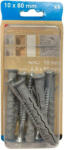 KOELNER Állványrögz. h. tipli 10*80 htp. spec. csavar6.8*85 (B-KD10080) (51555)