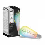 Calex E27 ST64 Edison SMART WiFi LED izzó 4.9W 280lm RGB + meleg fehér TUYA Filament CALEX (CSMARTW00742)