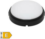 LED-es fali/mennyezeti lámpa, kör alakú, fekete, 18 W, 4000K (RCC 18 LED/BK)