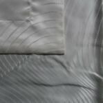 Sunnysilk hernyóselyem kispárna huzat, 40x50 cm, fehér hullámos - visvitalis