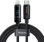 Mcdodo CA-5210 USB-C-Lightning kábel, 36 W, 1, 2 m (fekete)