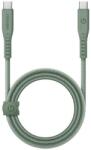 ENERGEA kabel Flow USB-C - USB-C 1.5m zöld 240W 5A PD Fast Charge