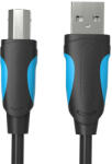 Vention USB 2.0 A férfi USB-B férfi nyomtatókábel Vention VAS-A16-B300 3m fekete PVC