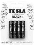 Tesla alkáli elem AAA BLACK+[4x120]