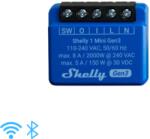 Shelly 1 mini (3. generációs) egy áramkörös WiFi-s okosrelé, 8A