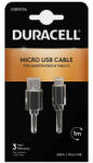 Duracell Kábel USB-ről Micro USB-re Duracell 1m (fekete)