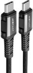 ACEFAST kábel USB type-c - USB type-c 1, 2 m, 60W (20V / 3a) fekete (C1-03 fekete)