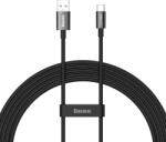 Baseus Superior sorozat SUPERVOOC USB-A USB-C kábel 65W 2m fekete
