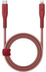 ENERGEA kabel Flow USB-C - Lightning C94 MFI 1.5m piros 60W 3A PD gyorstöltés