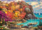 KS Games - Puzzle Pinson: O zi frumoasă la Cinque Terre - 4 000 piese Puzzle