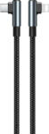 REMAX Kábel USB-C-Lightning Remax Ranger II, RC-C002, 1m, 20W (fekete)