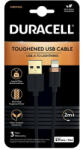 Duracell USB-C kábel Lightning 2m (fekete)