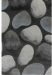 KONDELA Szőnyeg Menga 133x190 cm - barna / szürke / kő minta