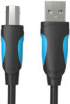 Vention USB 2.0 A és USB-B nyomtatókábel Vention VAS-A16-B100 1m Fekete