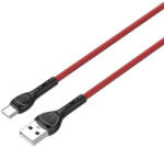 LDNIO LS482 2m USB - USB-C kábel (piros) - bluedigital