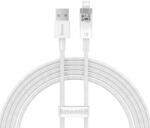 Baseus Explorer Series kábel USB - Lightning 2.4A 2 m fehér (CATS010102)