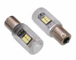  Set 2 becuri auto, cu LED, BA15S, pentru semnalizare, 12V, 5W, 196818